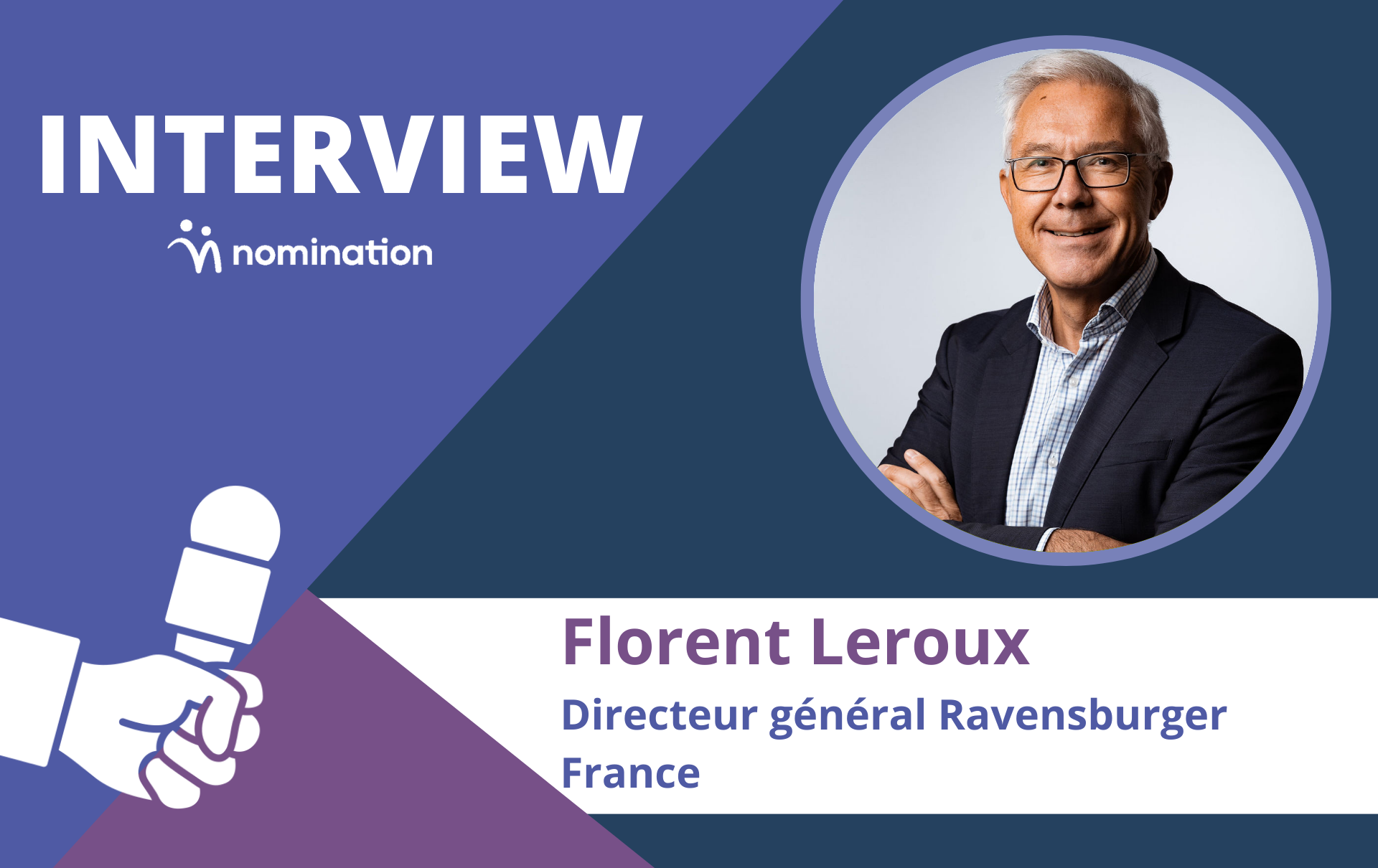 Florent Leroux, directeur général Ravensburger France