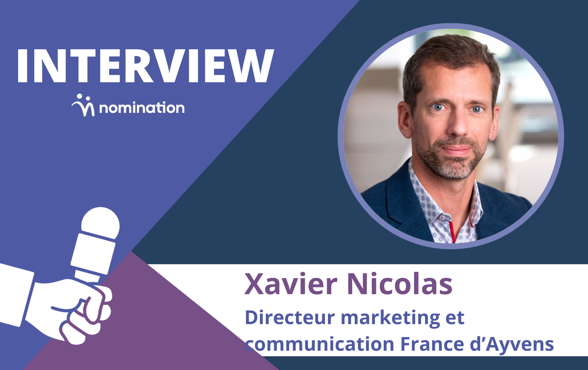 Xavier Nicolas, Directeur marketing et communication France d’Ayvens